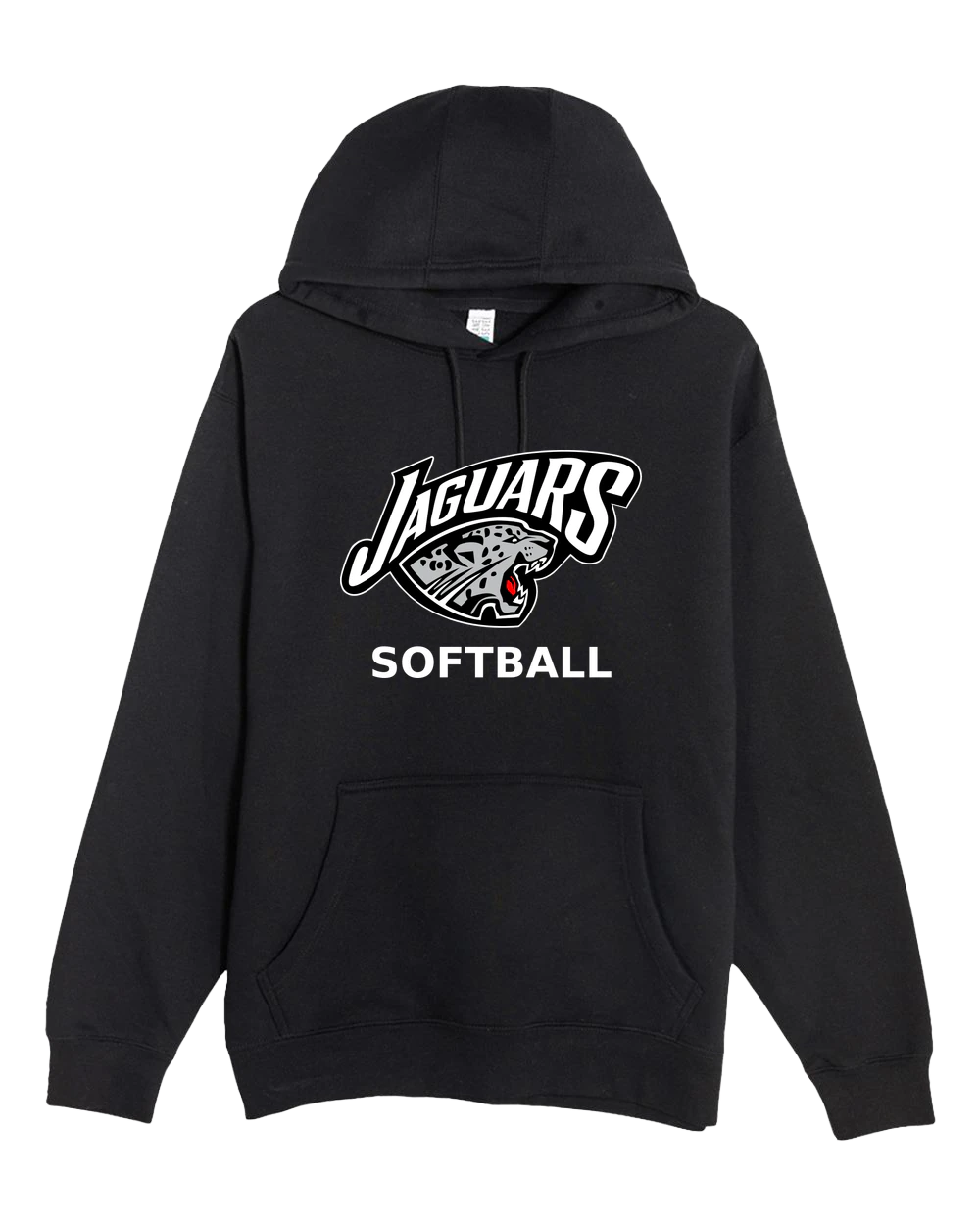 Hinckley Finlayson Softball - Black Hoodie Value - Full Front
