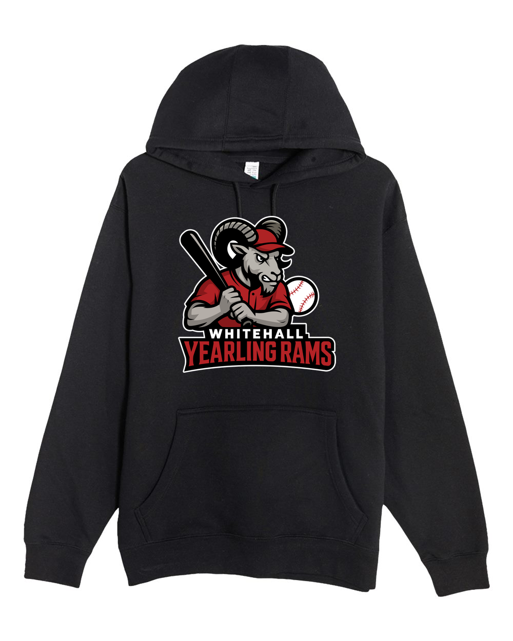 Grant Testing - Black Hoodie Value - Full Front