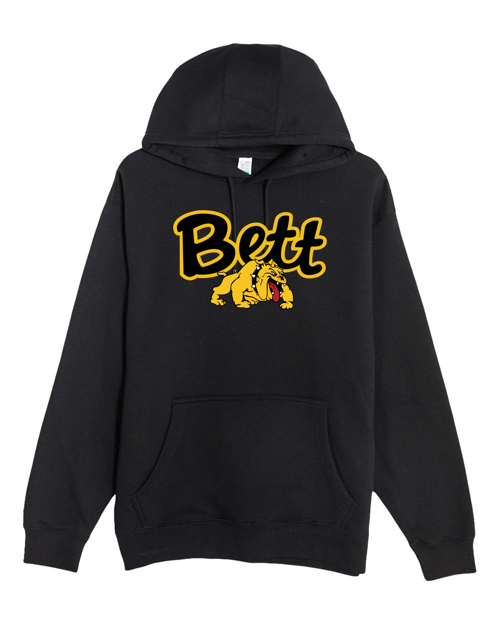Testing 67 - Black Hoodie Value - Full Front
