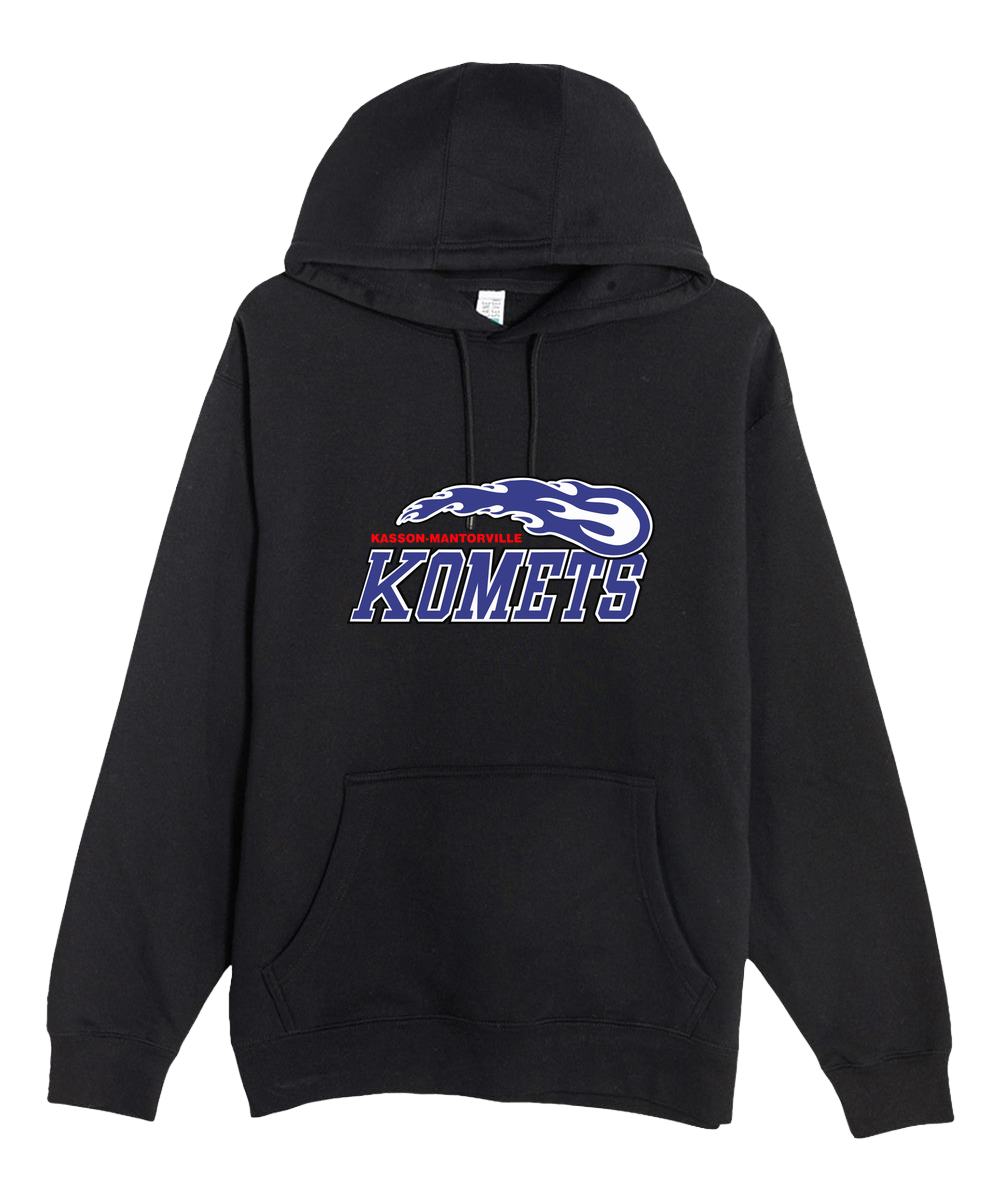 Kasson Mantorville Softball - Black Hoodie Value - Full Front