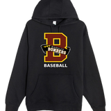 Barnum Baseball - Black Hoodie Value - Full Front