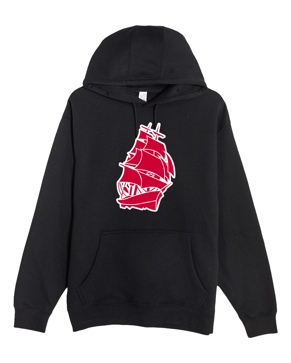 Amboy Softball - Black Hoodie Value - Full Front
