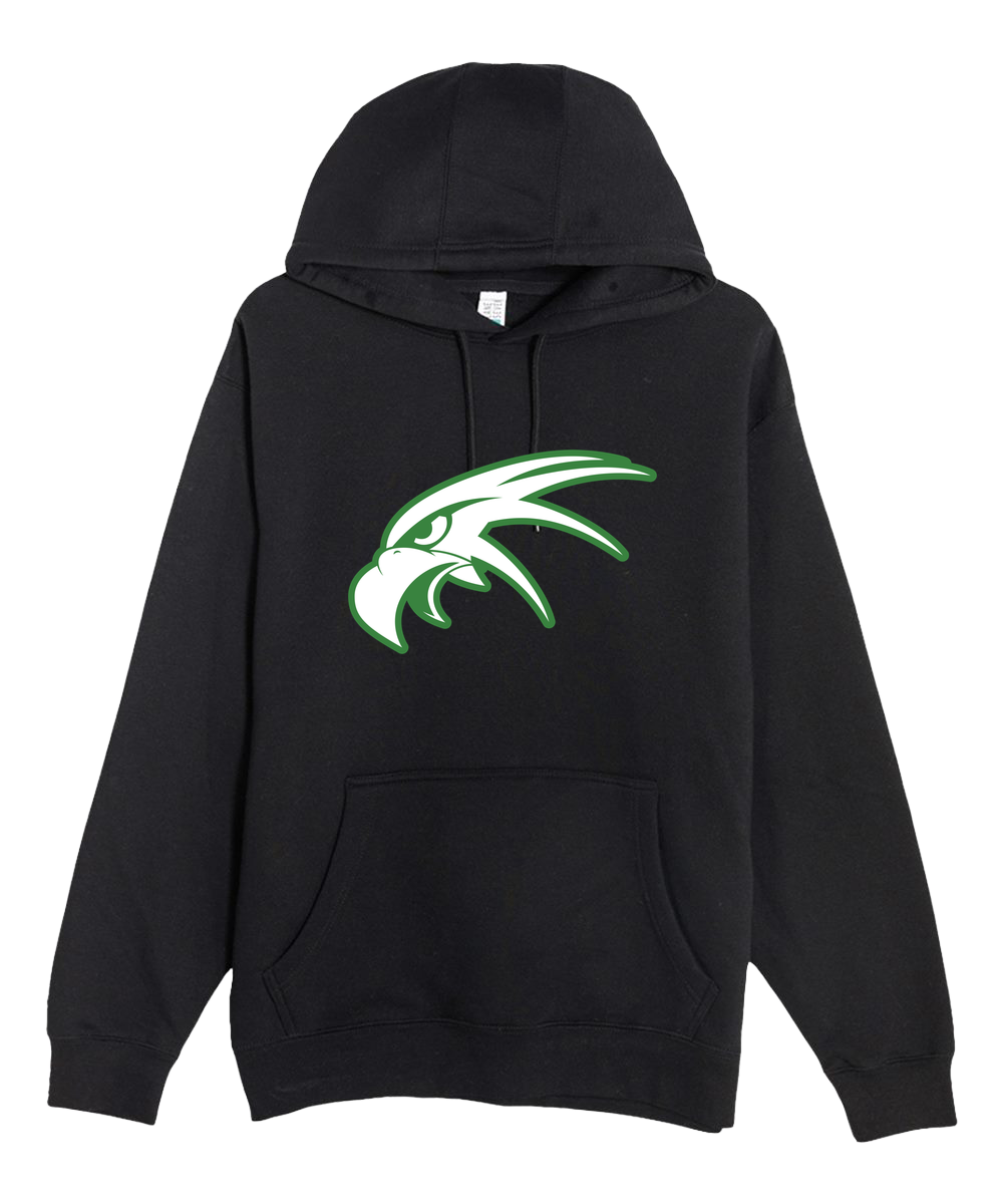 Maple River High School Baseball - Black Hoodie Value - Full Front