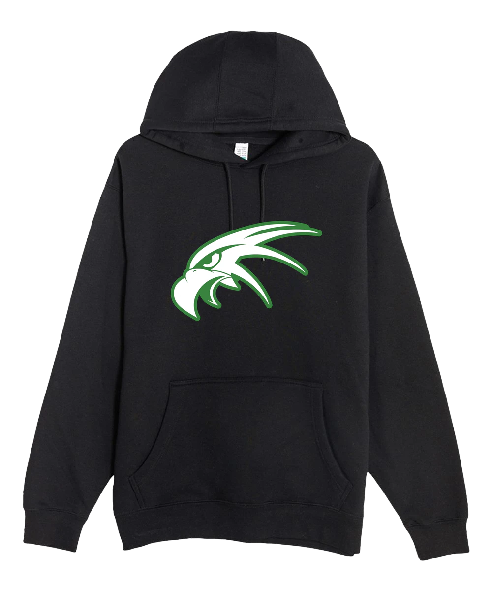 Maple River High School Baseball - Black Hoodie Value - Full Front