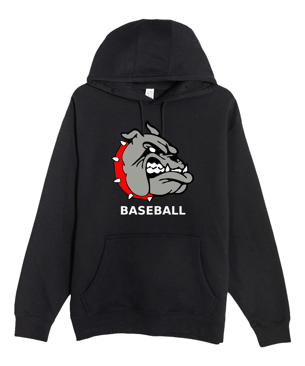 OTC Baseball - Black Hoodie Value - Full Front
