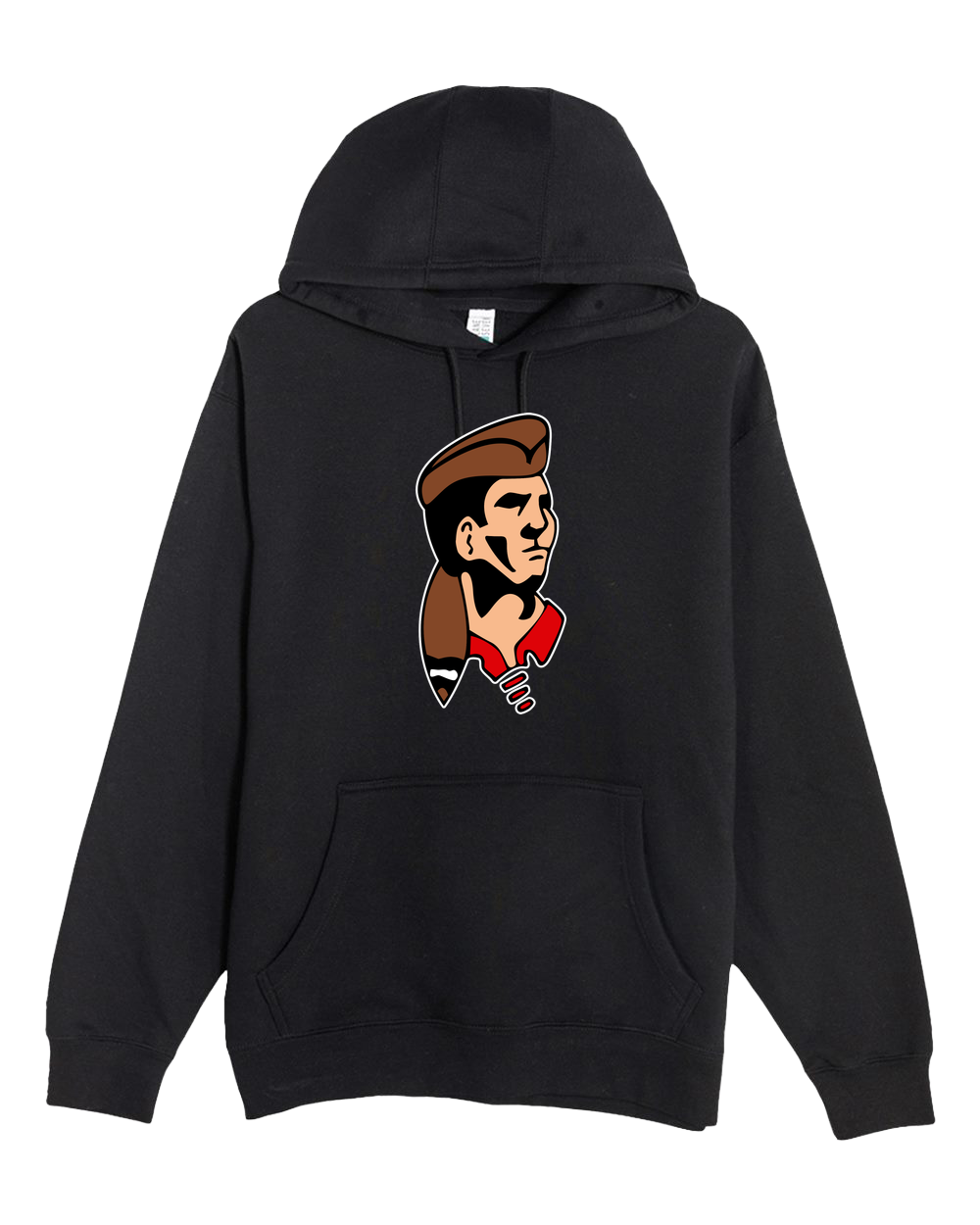 Logan Softball - Black Hoodie Value - Full Front