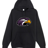 Montevideo Baseball - Black Hoodie Value - Full Front