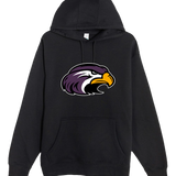 Montevideo Baseball - Black Hoodie Value - Full Front
