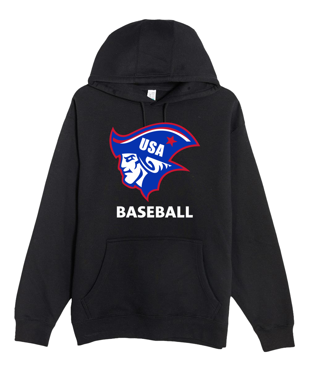 Testing For Rachel - Black Hoodie Value - Full Front