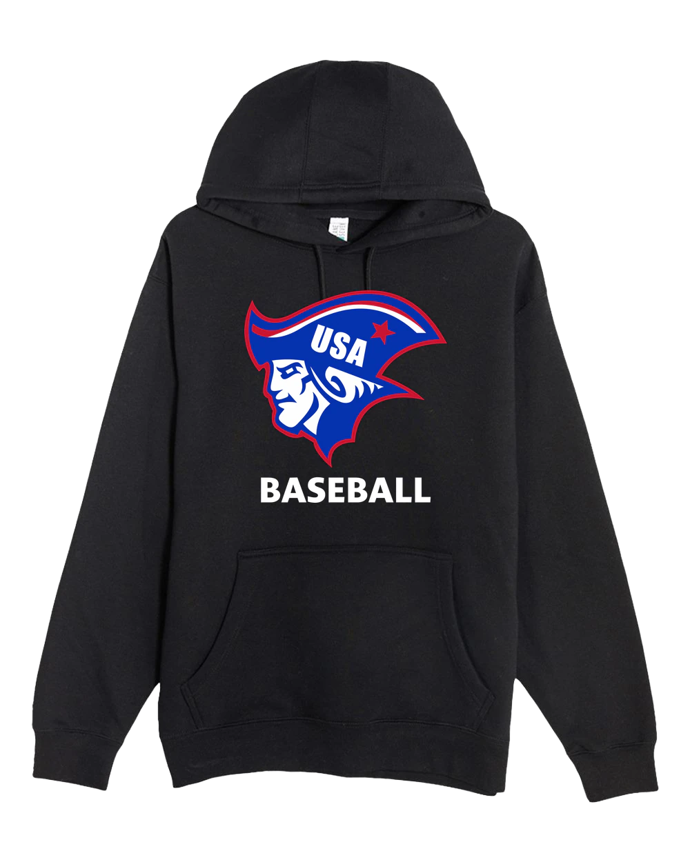 Testing For Rachel - Black Hoodie Value - Full Front