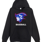 Testing For Rachel - Black Hoodie Value - Full Front