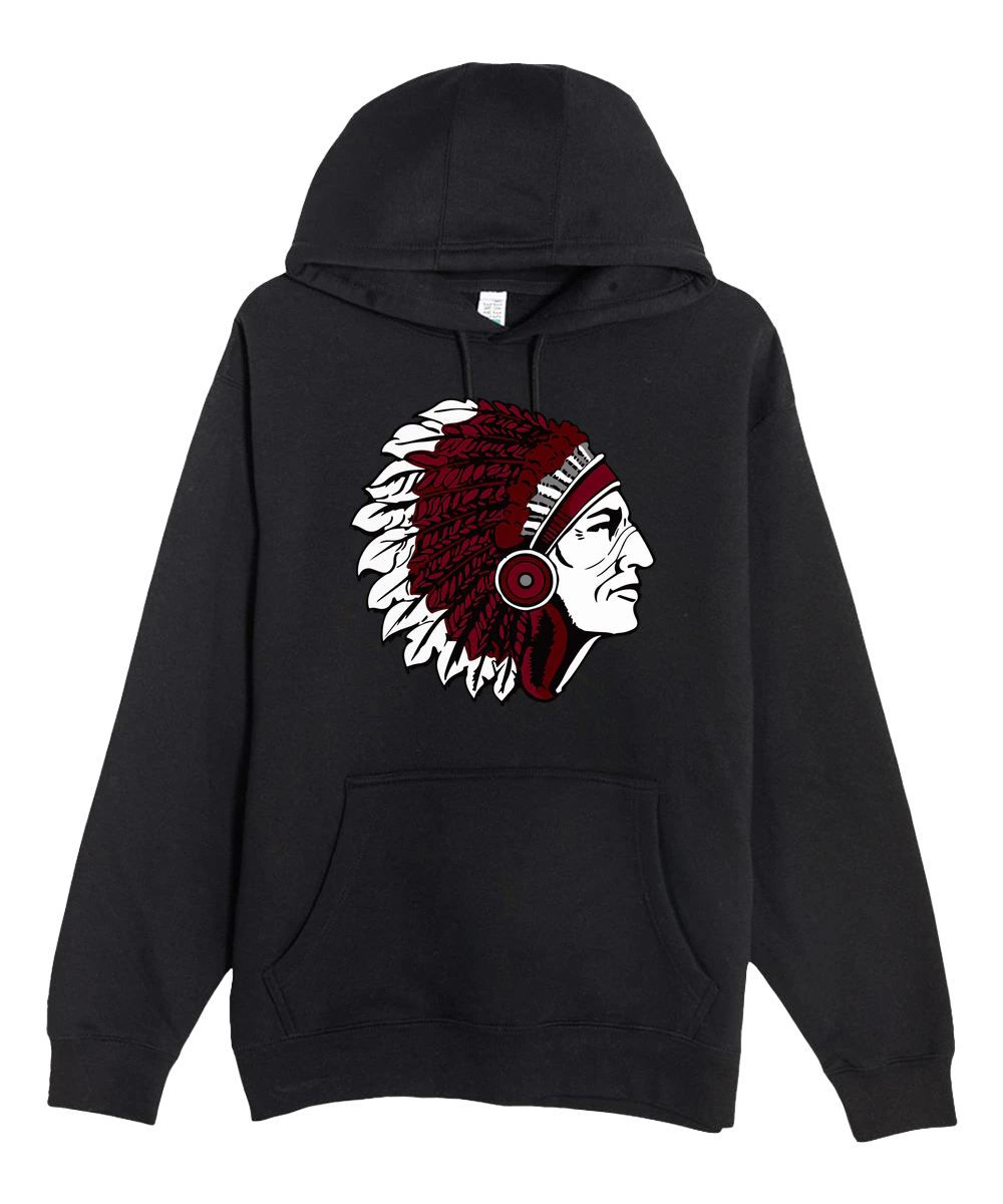 Broken Bow Spring Sports - Black Hoodie Value - Full Front