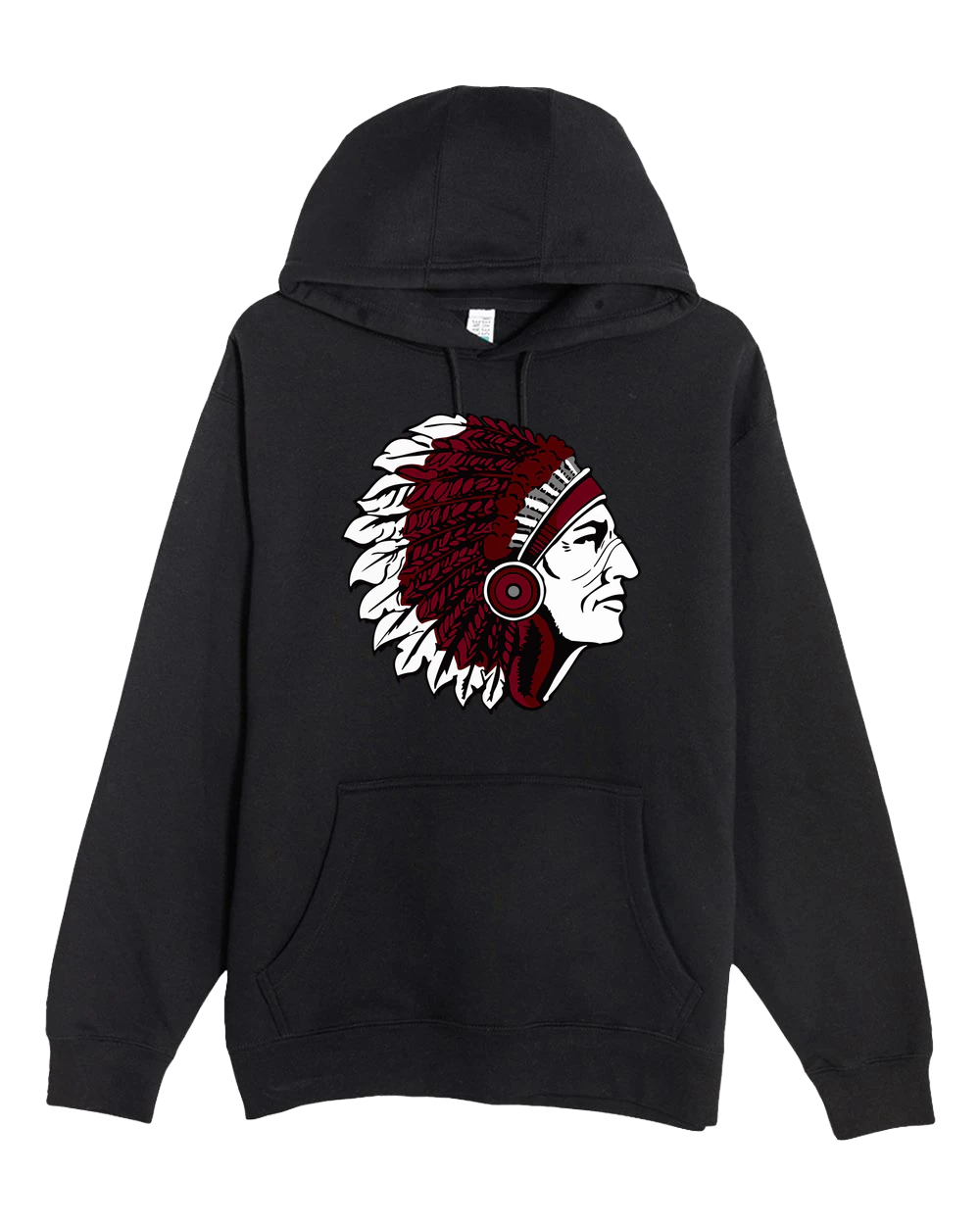 Broken Bow Spring Sports - Black Hoodie Value - Full Front