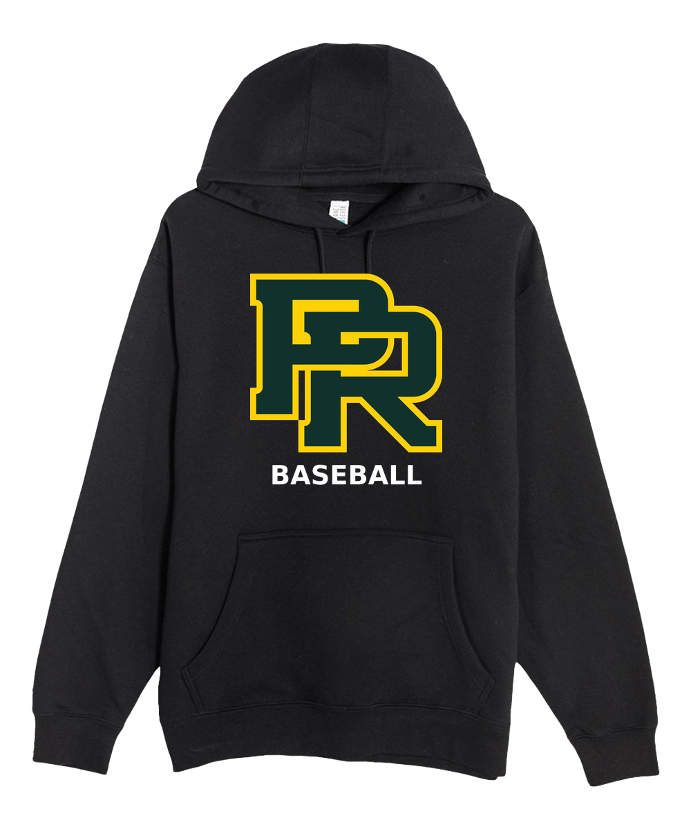 Proctor Baseball - Black Hoodie Value - Full Front