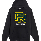 Proctor Baseball - Black Hoodie Value - Full Front