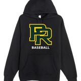 Proctor Baseball - Black Hoodie Value - Full Front