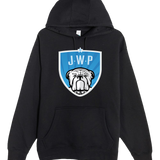 JWP Youth Baseball and Softball - Black Hoodie Value - Full Front