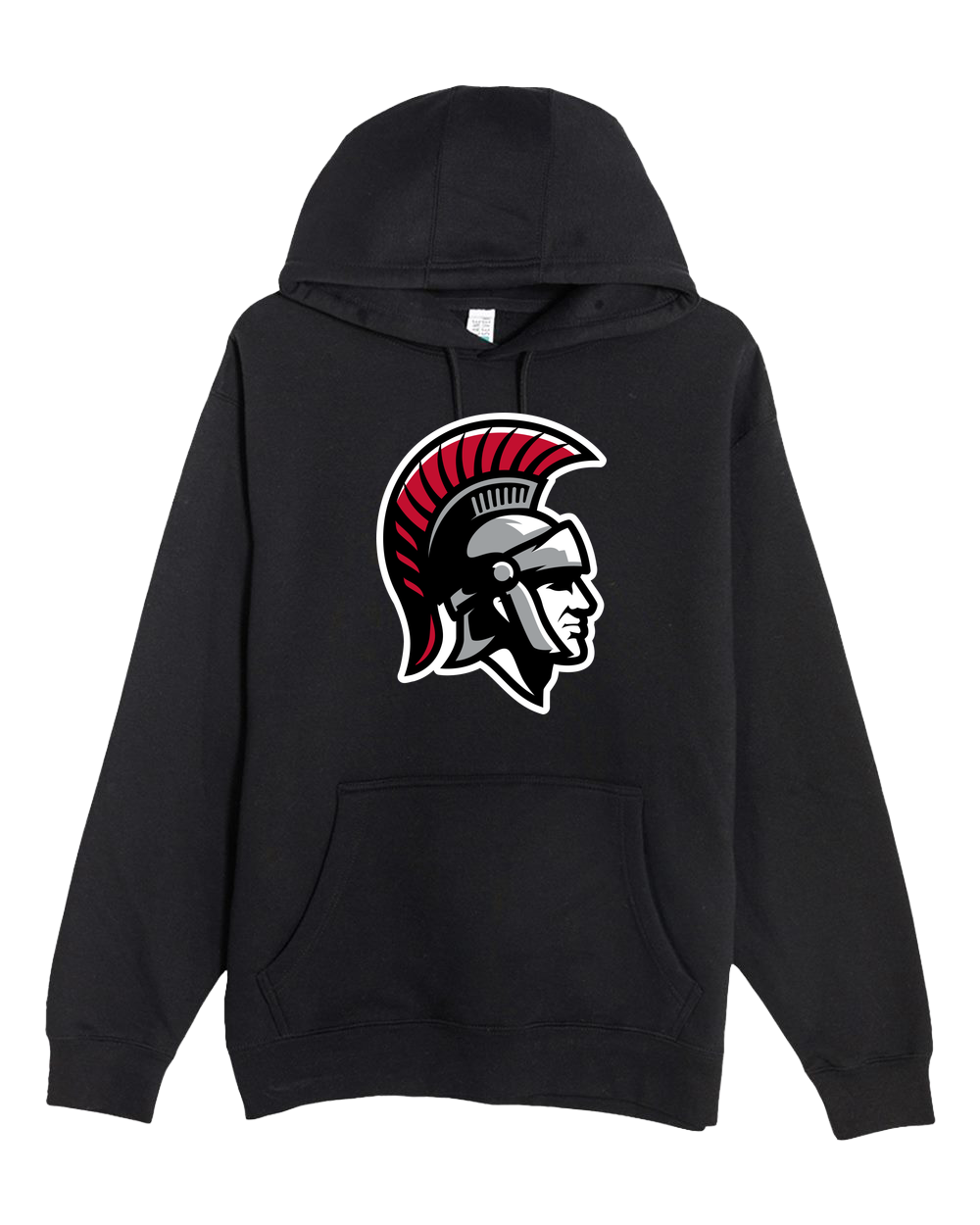 Worthington Softball - Black Hoodie Value - Full Front