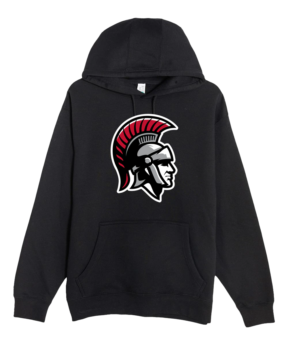 Worthington Softball - Black Hoodie Value - Full Front