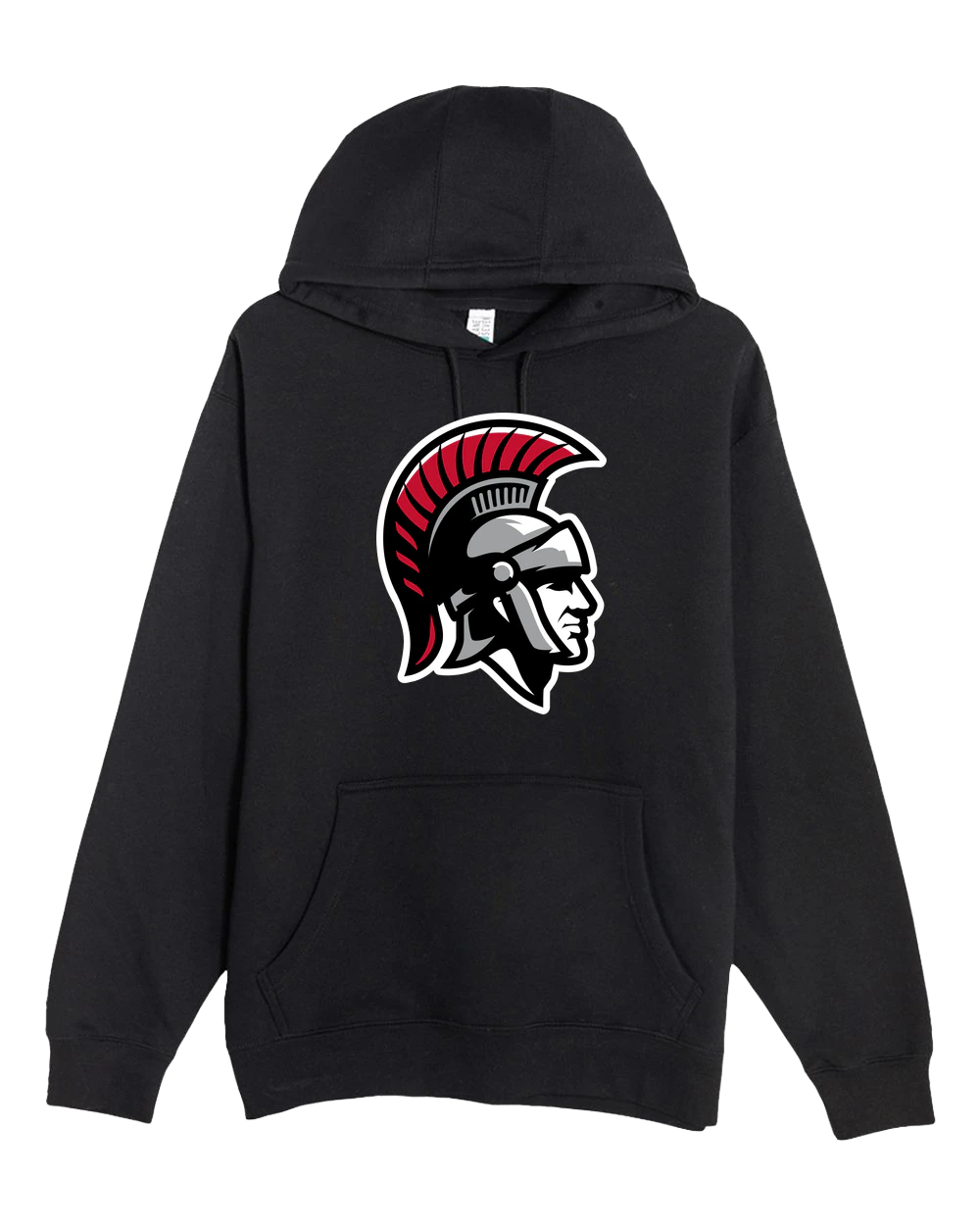 Worthington Softball - Black Hoodie Value - Full Front