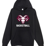 Riverview Basketball - Black Hoodie Value - Full Front