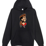 Logan Baseball - Black Hoodie Value - Full Front
