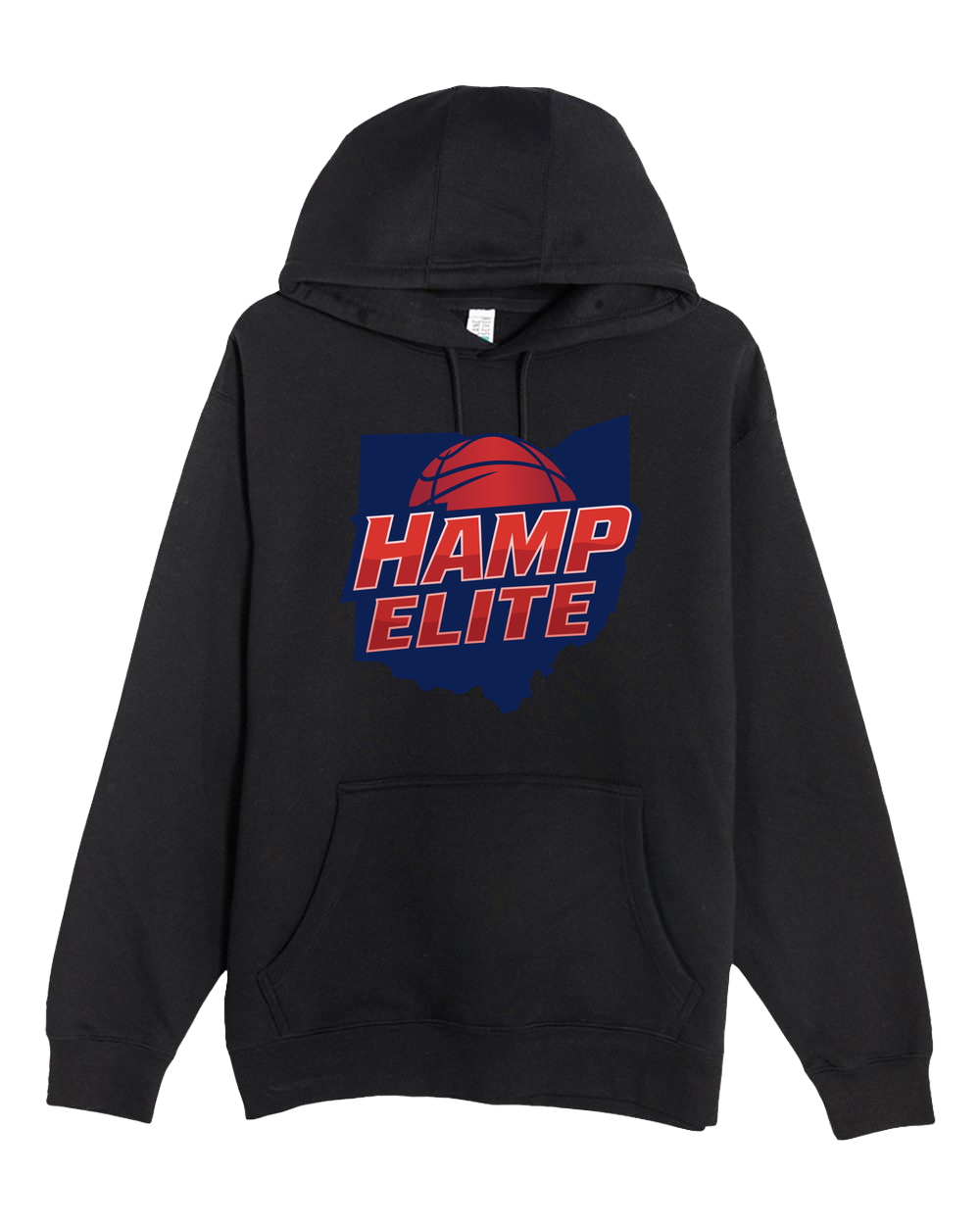 Hemp Elite - Black Hoodie Value - Full Front