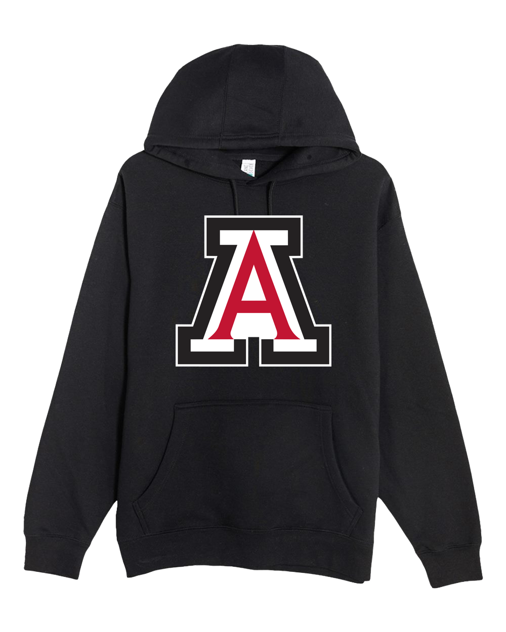 Amboy Baseball - Black Hoodie Value - Full Front