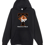 St. Cloud Tech Track & Field - Black Hoodie Value - Full Front