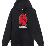 Stillwater Baseball - Black Hoodie Value - Full Front
