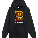 Barnum Softball - Black Hoodie Value - Full Front