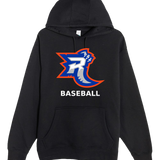 Carlton Wrenshall Baseball - Black Hoodie Value - Full Front