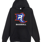 Carlton Wrenshall Baseball - Black Hoodie Value - Full Front
