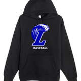 Lakeview Baseball - Black Hoodie Value - Full Front
