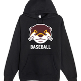 Fergus Falls Baseball - Black Hoodie Value - Full Front