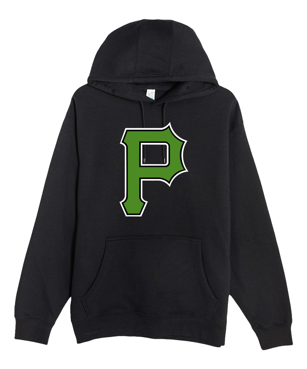 Pipestone Softball - Black Hoodie Value - Full Front