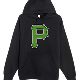 Pipestone Softball - Black Hoodie Value - Full Front