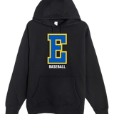 Esko Baseball - Black Hoodie Value - Full Front