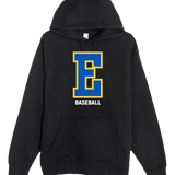 Esko Baseball - Black Hoodie Value - Full Front