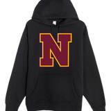 Northfield Baseball - Black Hoodie Value - Full Front