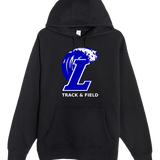 Lakeview Track - Black Hoodie Value - Full Front