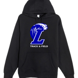 Lakeview Track - Black Hoodie Value - Full Front