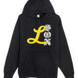 Lamberton LongSox Baseball - Black Hoodie Value - Full Front