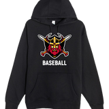 Mille Lacs Baseball - Black Hoodie Value - Full Front