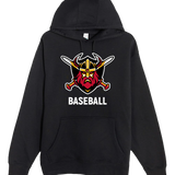 Mille Lacs Baseball - Black Hoodie Value - Full Front
