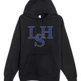 LeSueur Henderson Baseball & Softball - Black Hoodie Value - Full Front