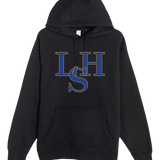 LeSueur Henderson Baseball & Softball - Black Hoodie Value - Full Front
