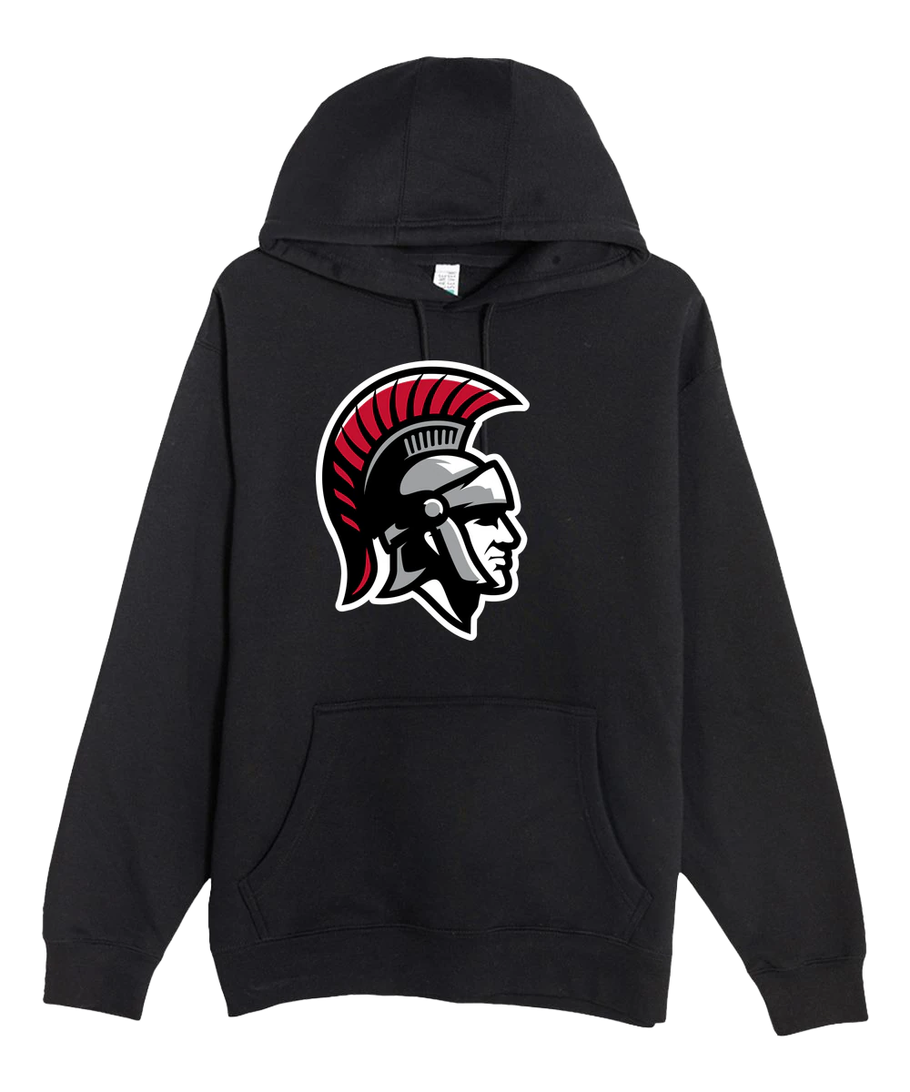 Worthington Baseball - Black Hoodie Value - Full Front