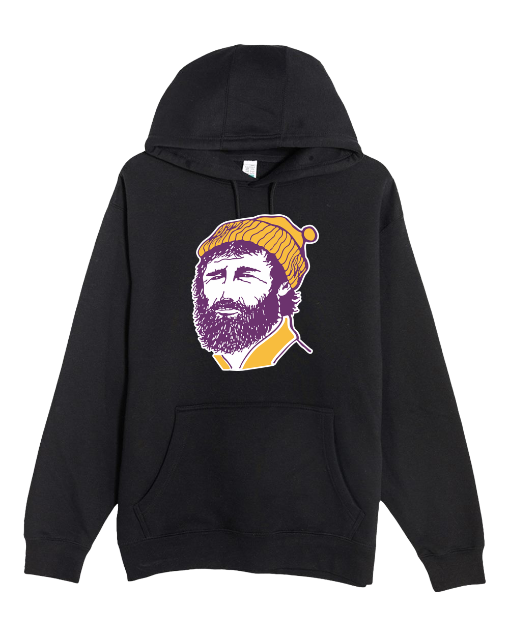 Cloquet Baseball and Softball - Black Hoodie Value - Full Front