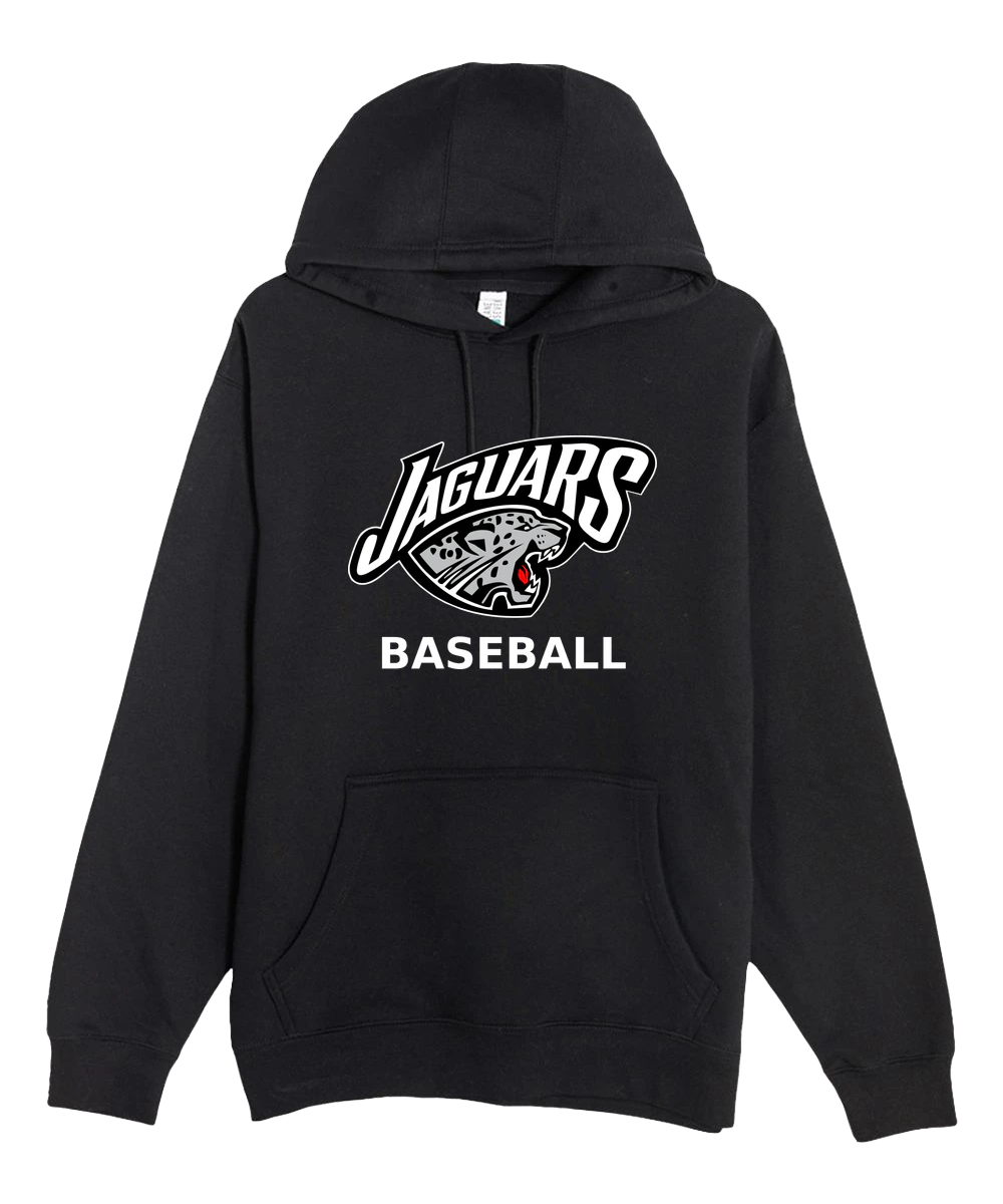 Hinckley Finlayson Baseball - Black Hoodie Value - Full Front